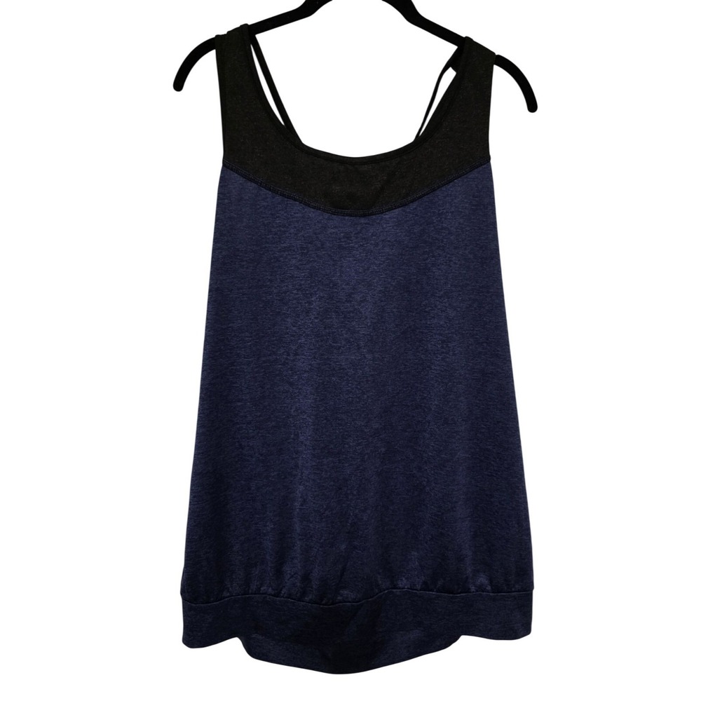 MIUSEY Tank Top Size XL criss-cross straps in back Loose Fit Women's